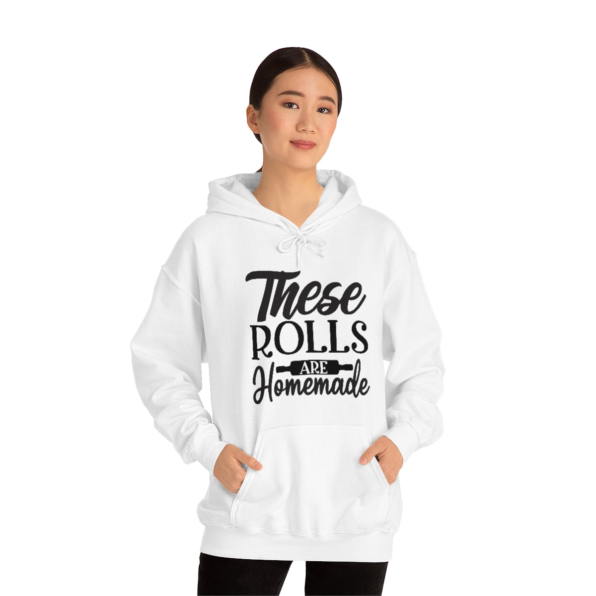 These Rolls Are Home Made Unisex Heavy Blend™ Hooded Sweatshirt