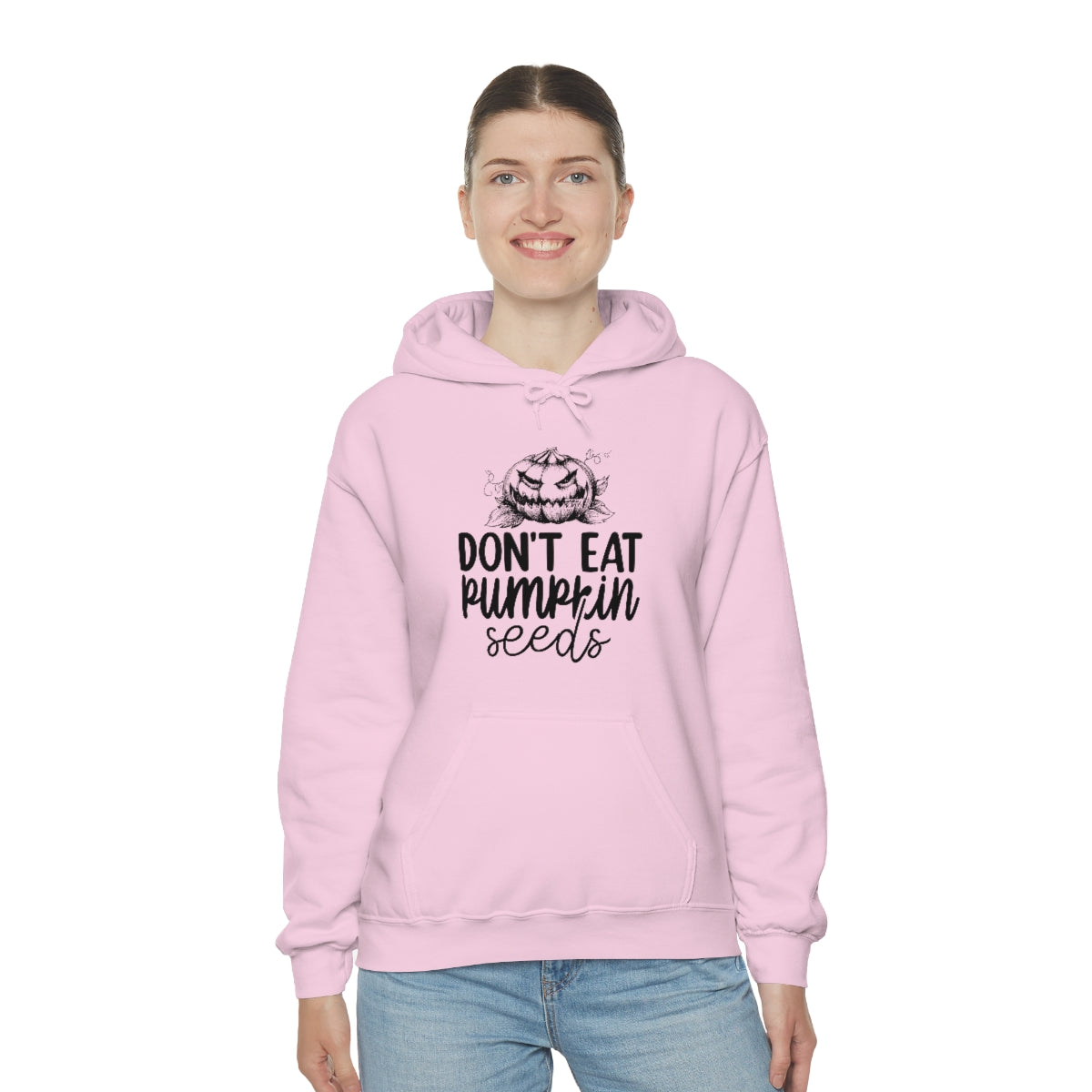 Don't Eat Pumpkin Seeds Unisex Heavy Blend™ Hooded Sweatshirt