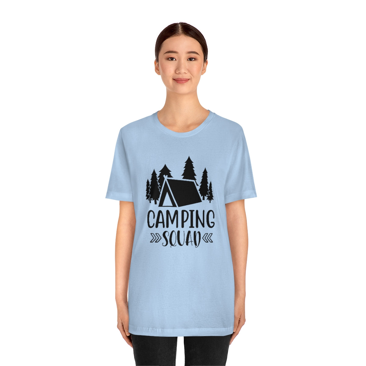 Camping Squad Unisex Jersey Short Sleeve Tee