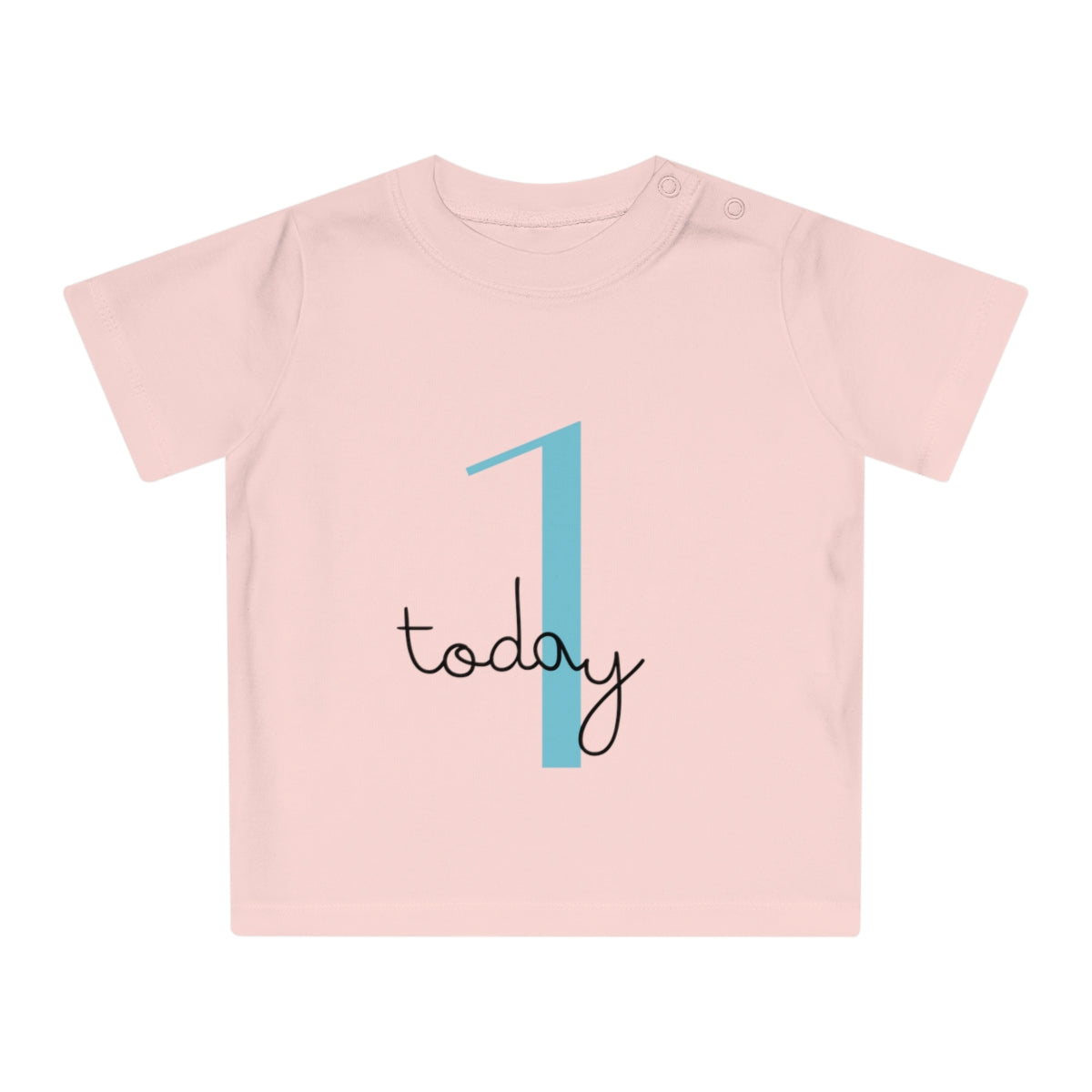 1 Today (Blue) Birthday Baby T-Shirt