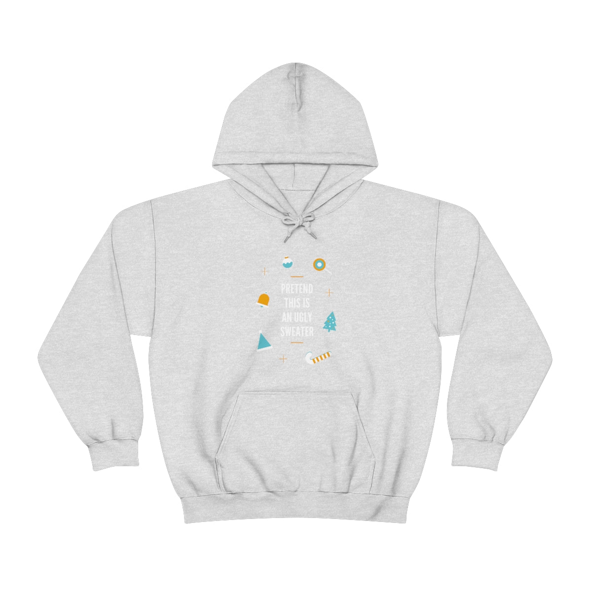 Pretend This is an Ugly Sweater Unisex Heavy Blend™ Hooded Sweatshirt