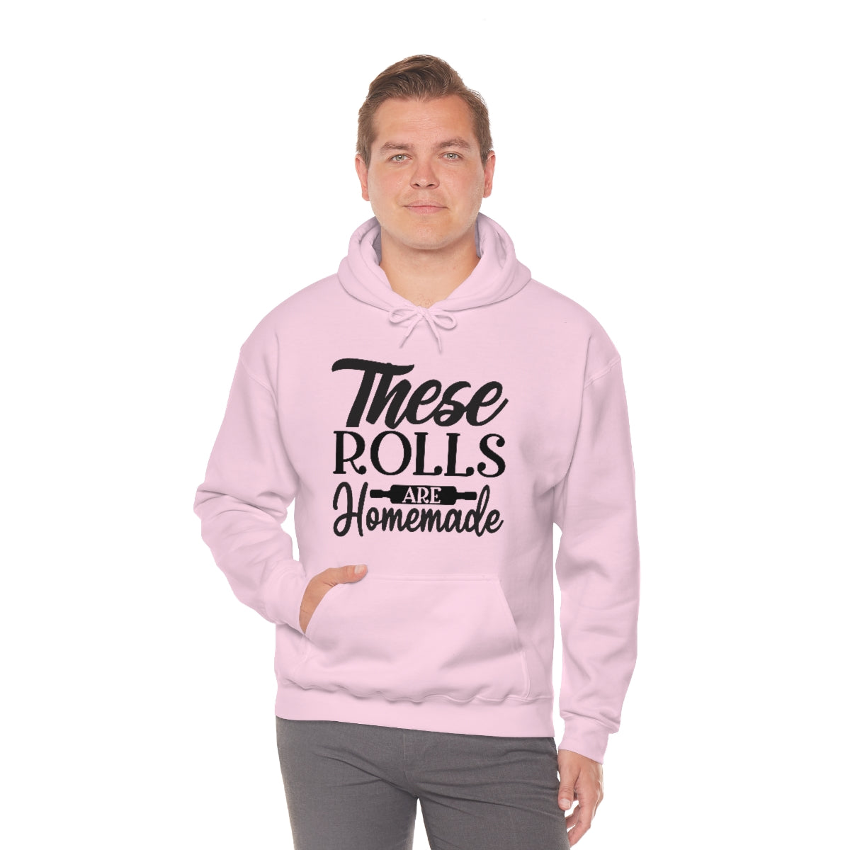 These Rolls Are Home Made Unisex Heavy Blend™ Hooded Sweatshirt