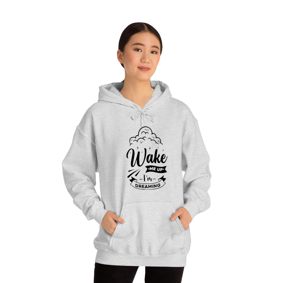 Wake Me Up I'm Dreaming Unisex Heavy Blend™ Hooded Sweatshirt