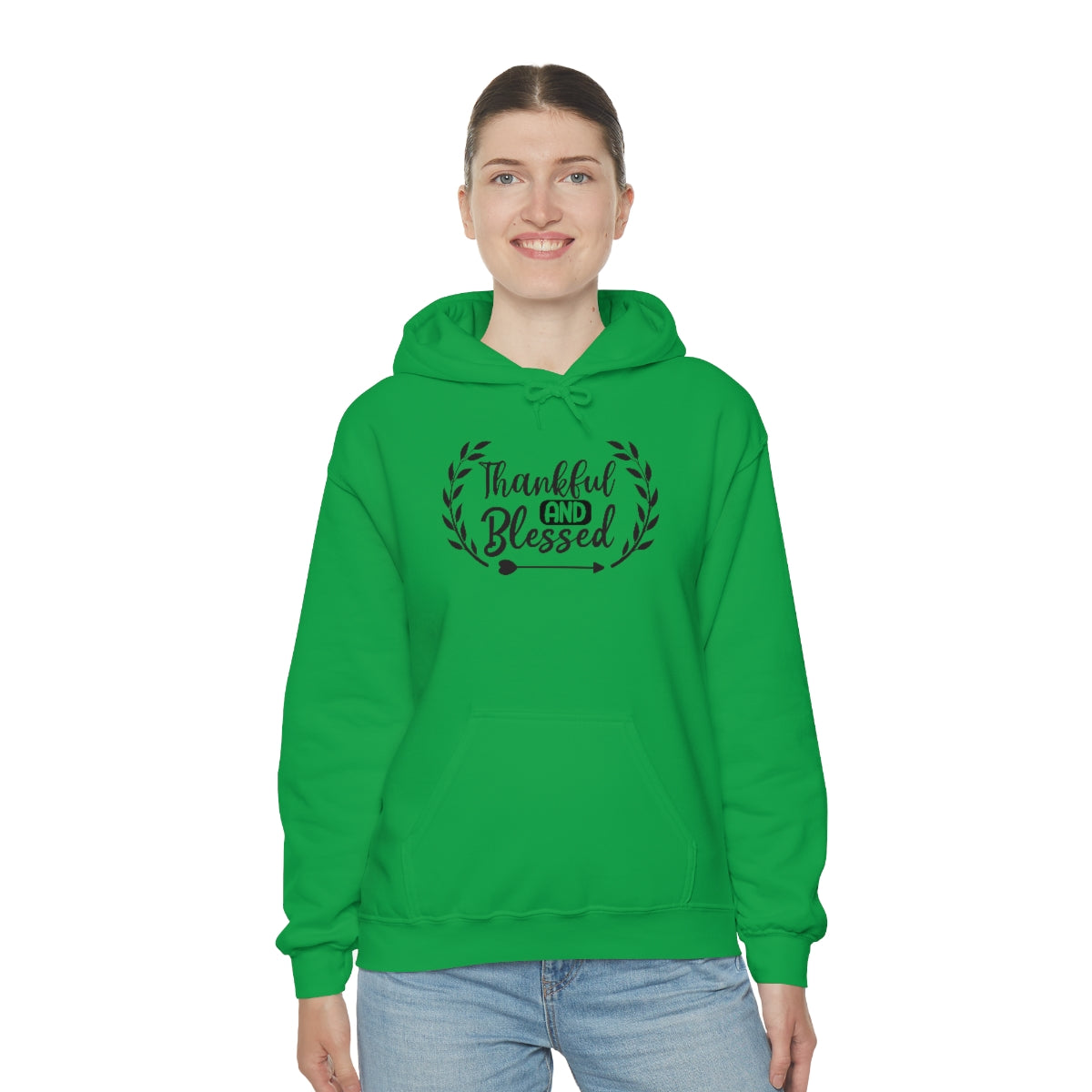 Thankful and Blessed Unisex Heavy Blend™ Hooded Sweatshirt