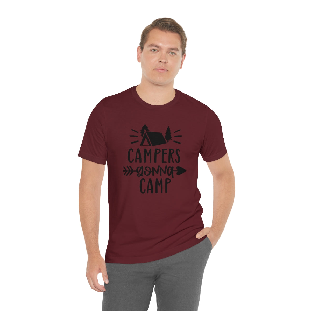 Campers Gonna Camp Unisex Jersey Short Sleeve Tee