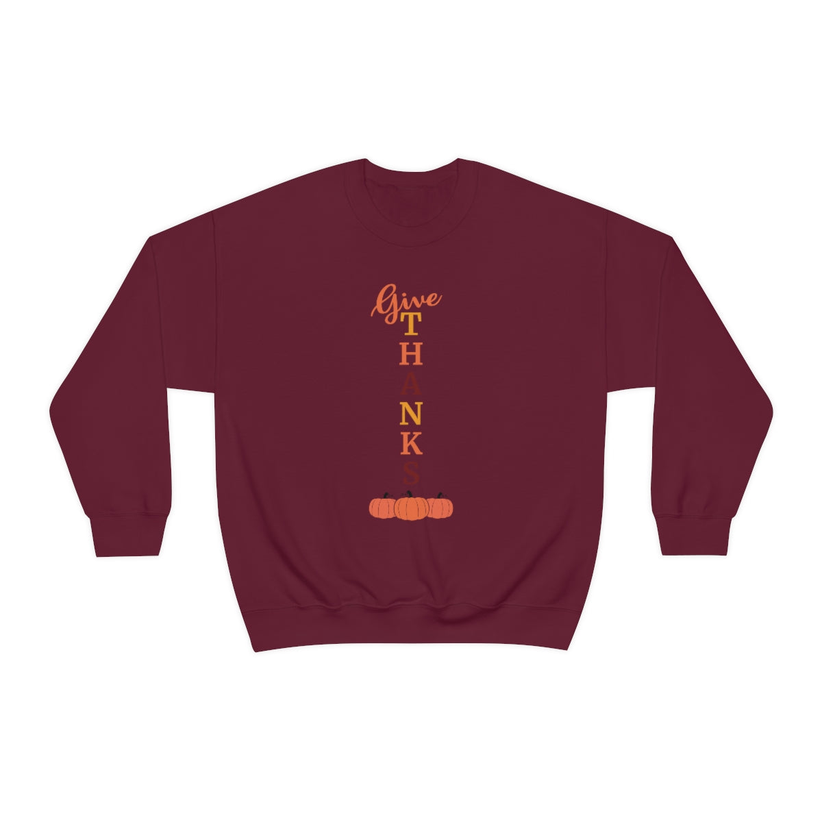 Give Thanks Unisex Heavy Blend™ Crewneck Sweatshirt