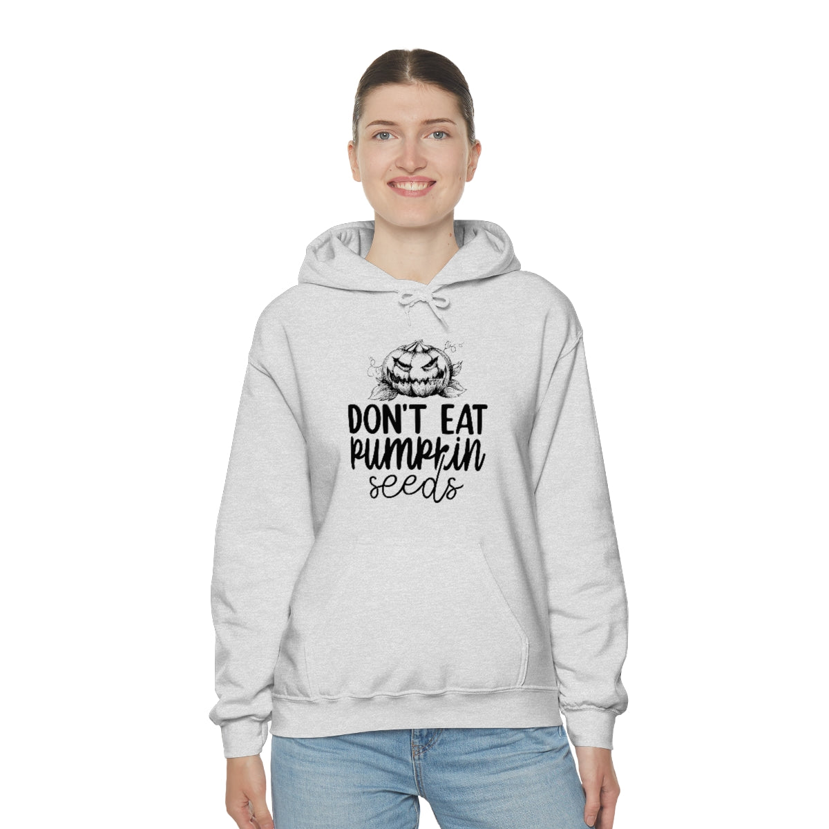 Don't Eat Pumpkin Seeds Unisex Heavy Blend™ Hooded Sweatshirt