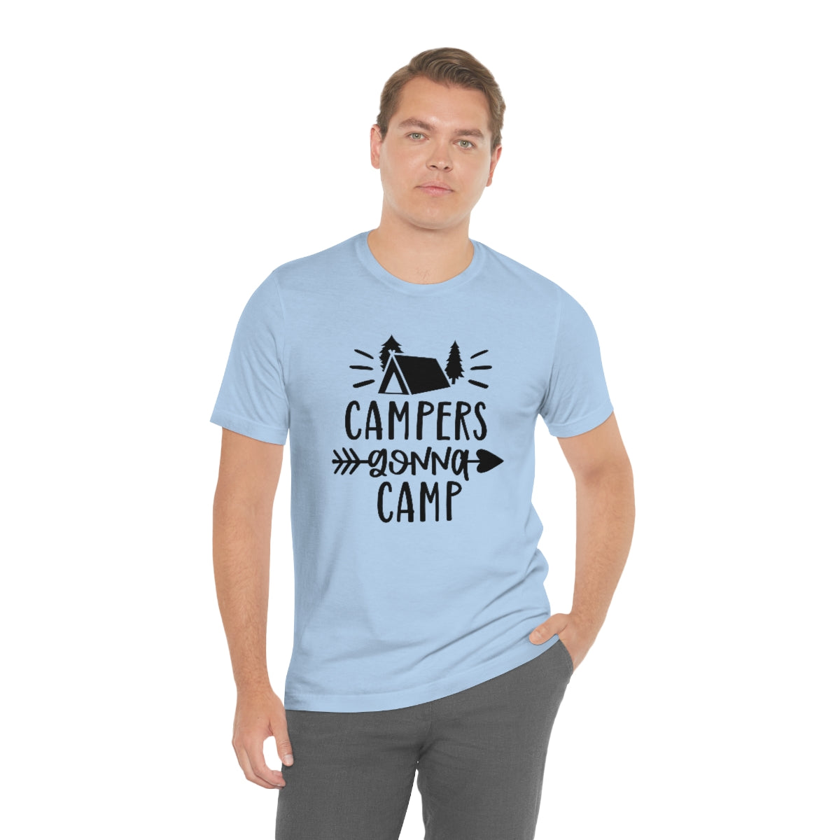 Campers Gonna Camp Unisex Jersey Short Sleeve Tee