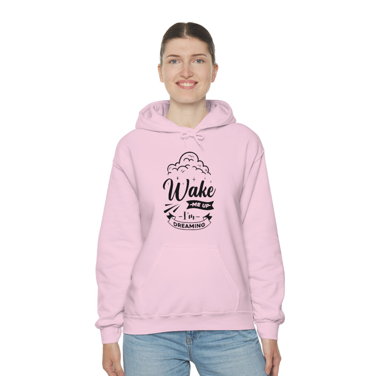 Wake Me Up I'm Dreaming Unisex Heavy Blend™ Hooded Sweatshirt