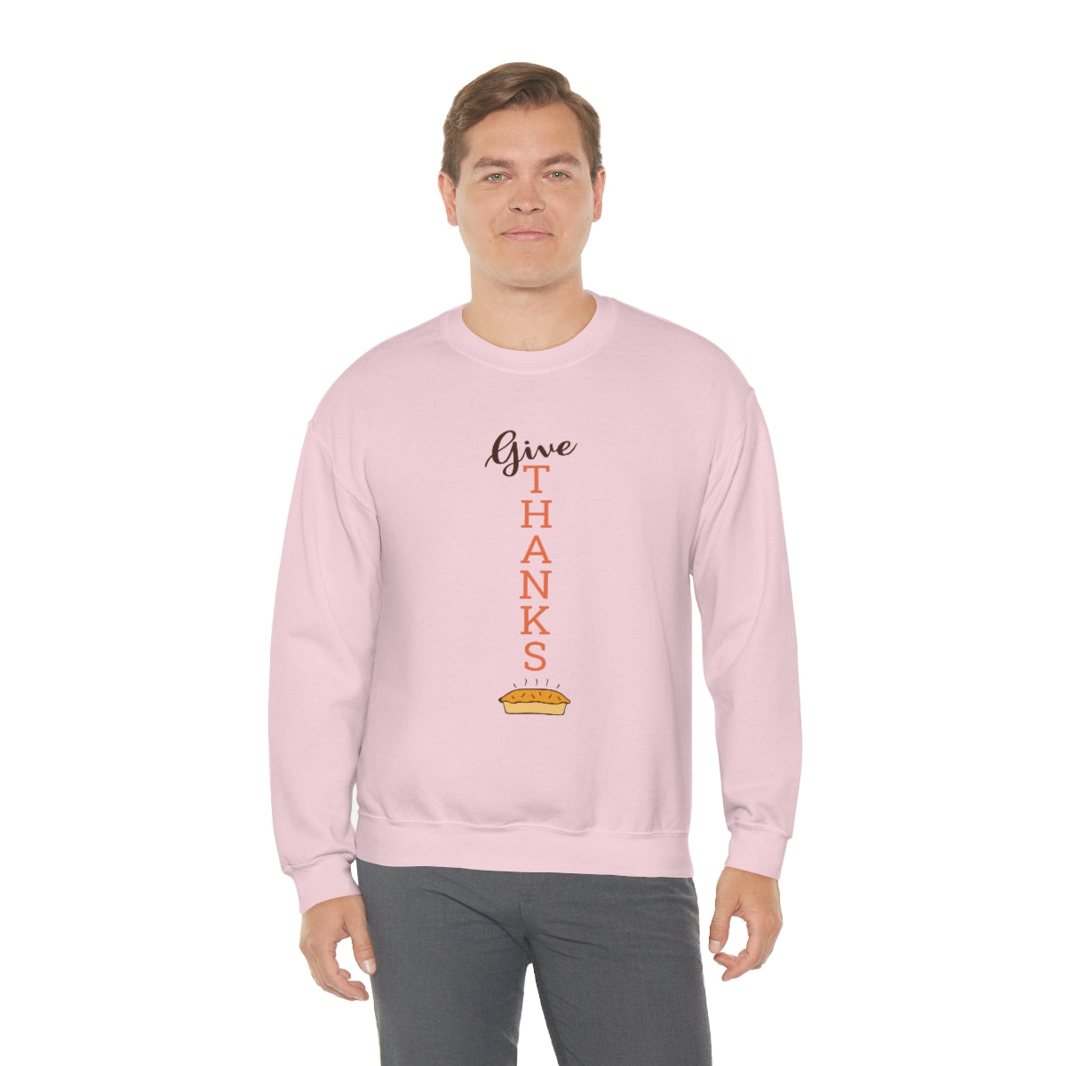 Give Thanks Unisex Heavy Blend™ Crewneck Sweatshirt