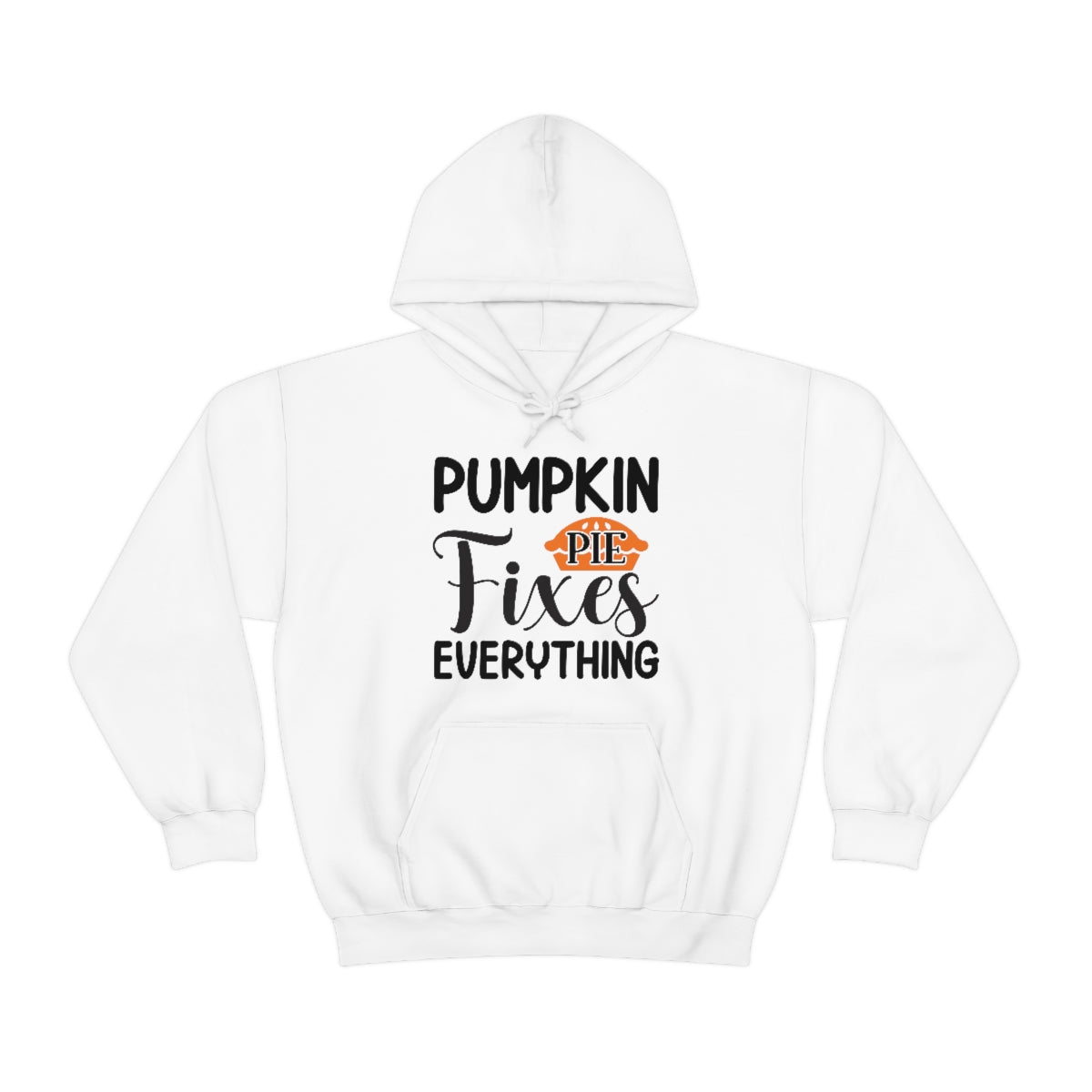 Pumpkin Pie Fixes Everything Unisex Heavy Blend™ Hooded Sweatshirt