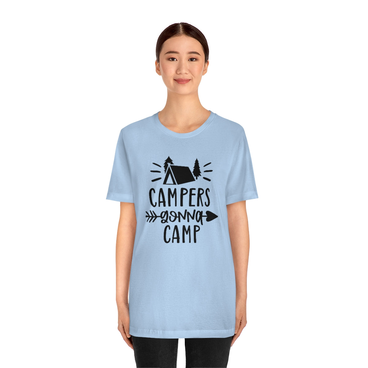 Campers Gonna Camp Unisex Jersey Short Sleeve Tee