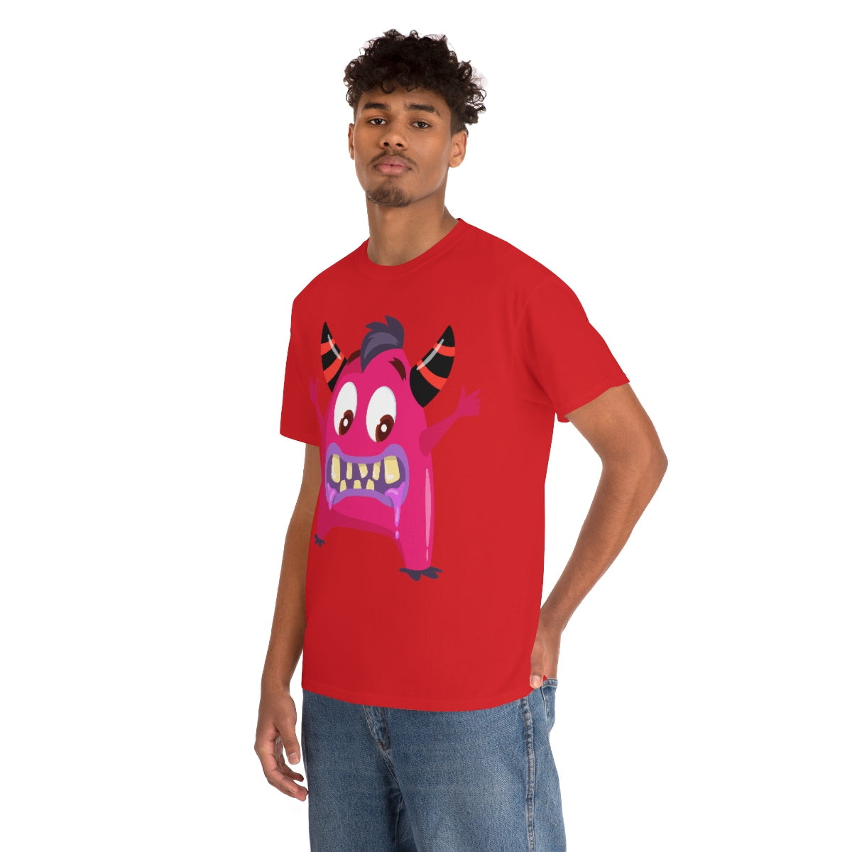 NFT Design Pink Monster Unisex Heavy Cotton Tee