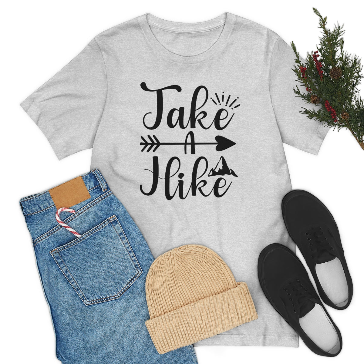 Take a Hike Unisex Jersey Short Sleeve Tee