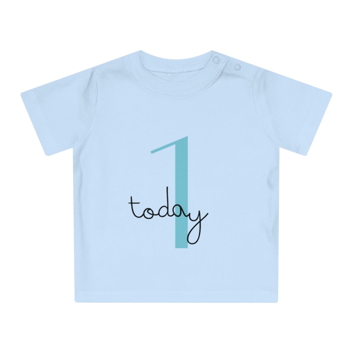 1 Today (Blue) Birthday Baby T-Shirt