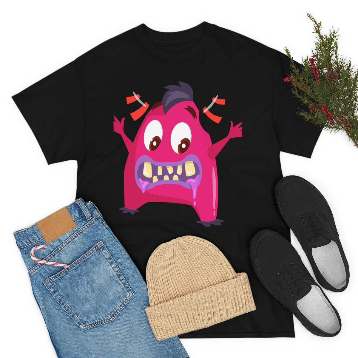 NFT Design Pink Monster Unisex Heavy Cotton Tee