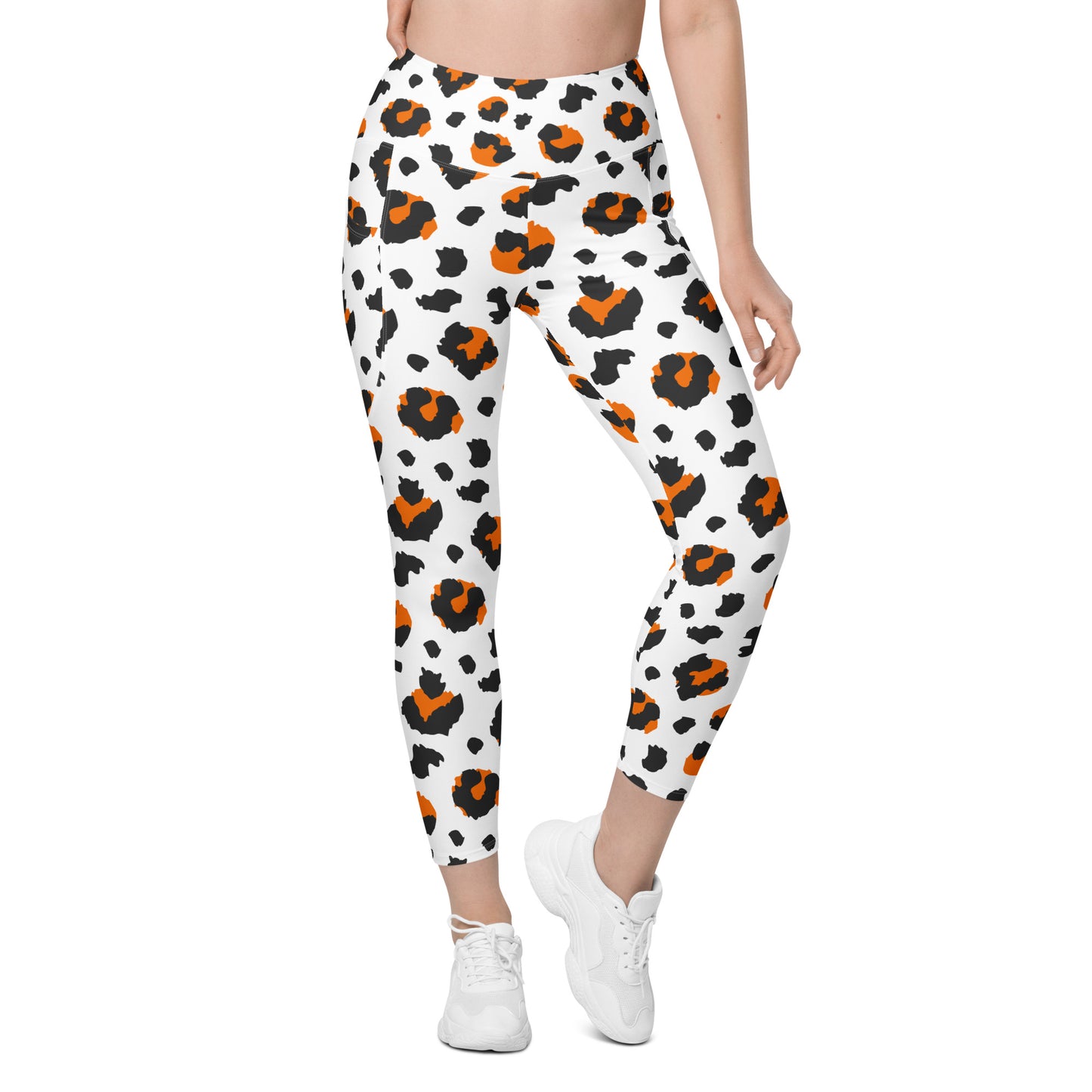 Leopard Print Leggings with pockets