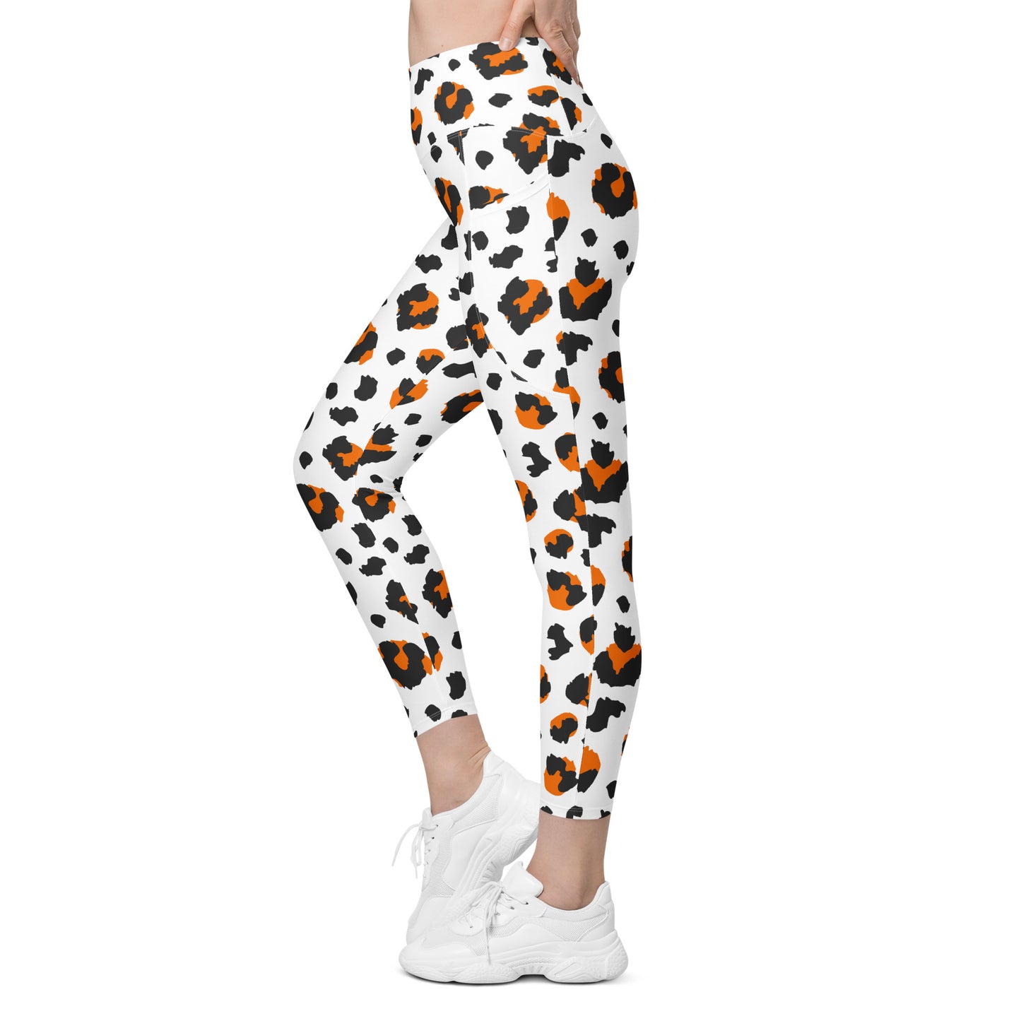 Leopard Print Leggings with pockets