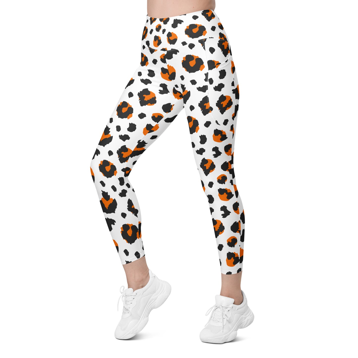 Leopard Print Leggings with pockets