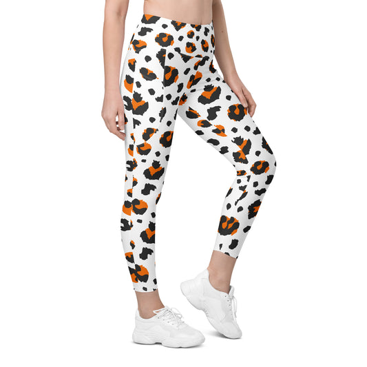 Leopard Print Leggings with pockets