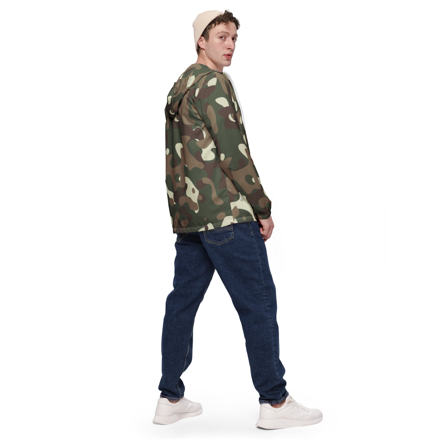 Camouflage Print Men’s windbreaker