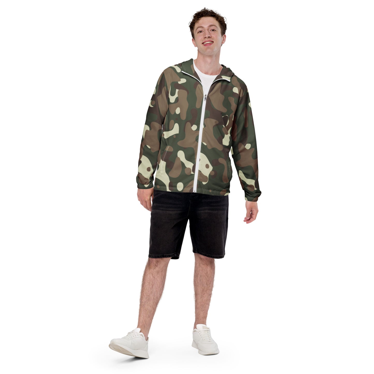 Camouflage Print Men’s windbreaker