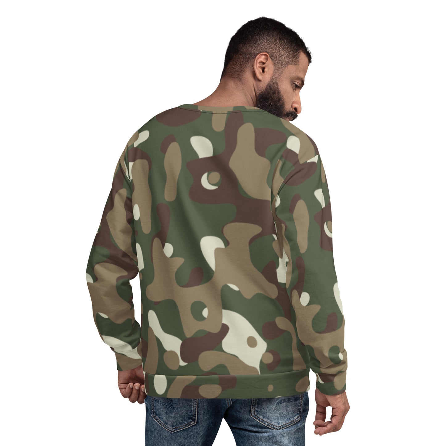 Camouflage Print Unisex Sweatshirt