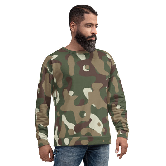 Camouflage Print Unisex Sweatshirt