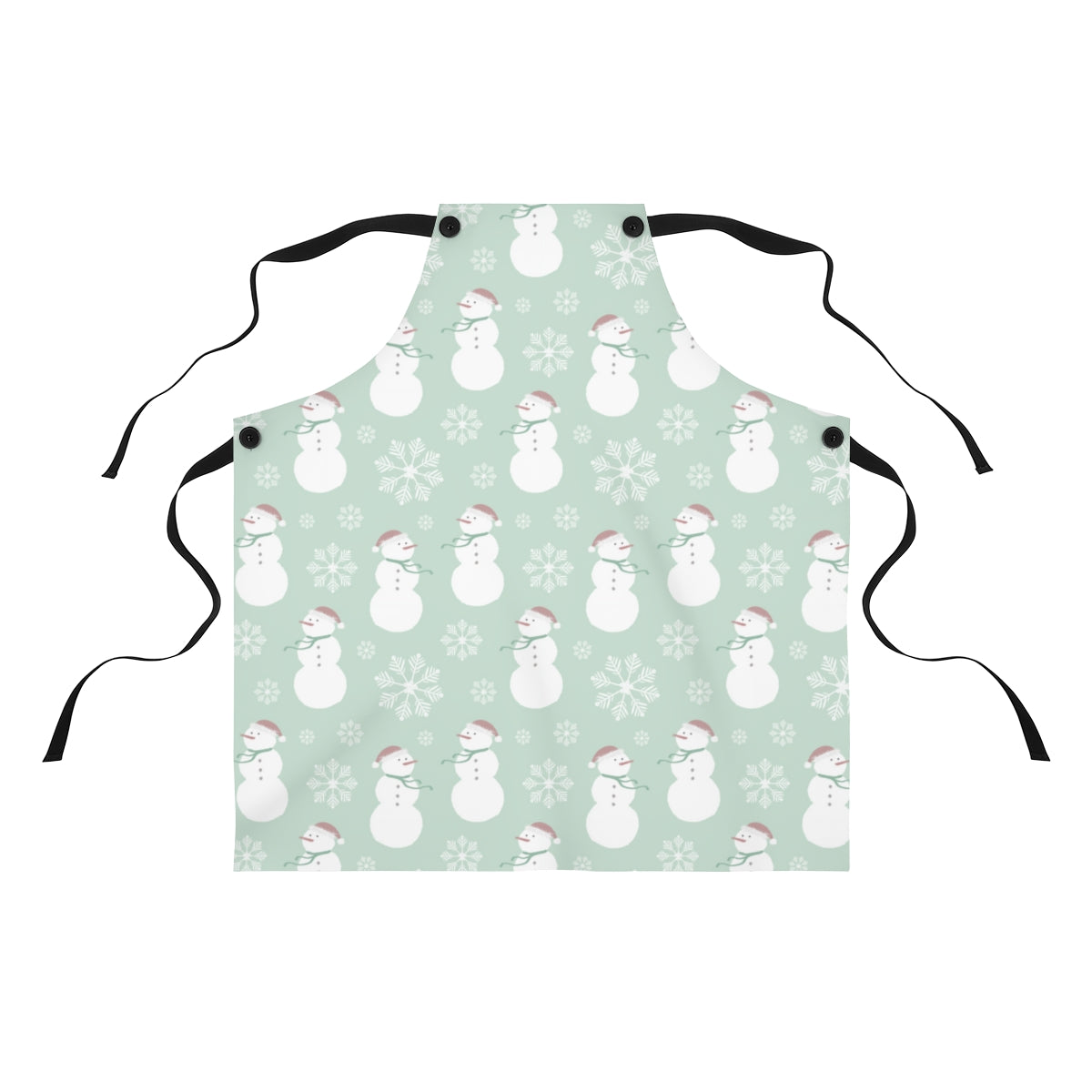 Snowmen & Snow Flakes Christmas Apron