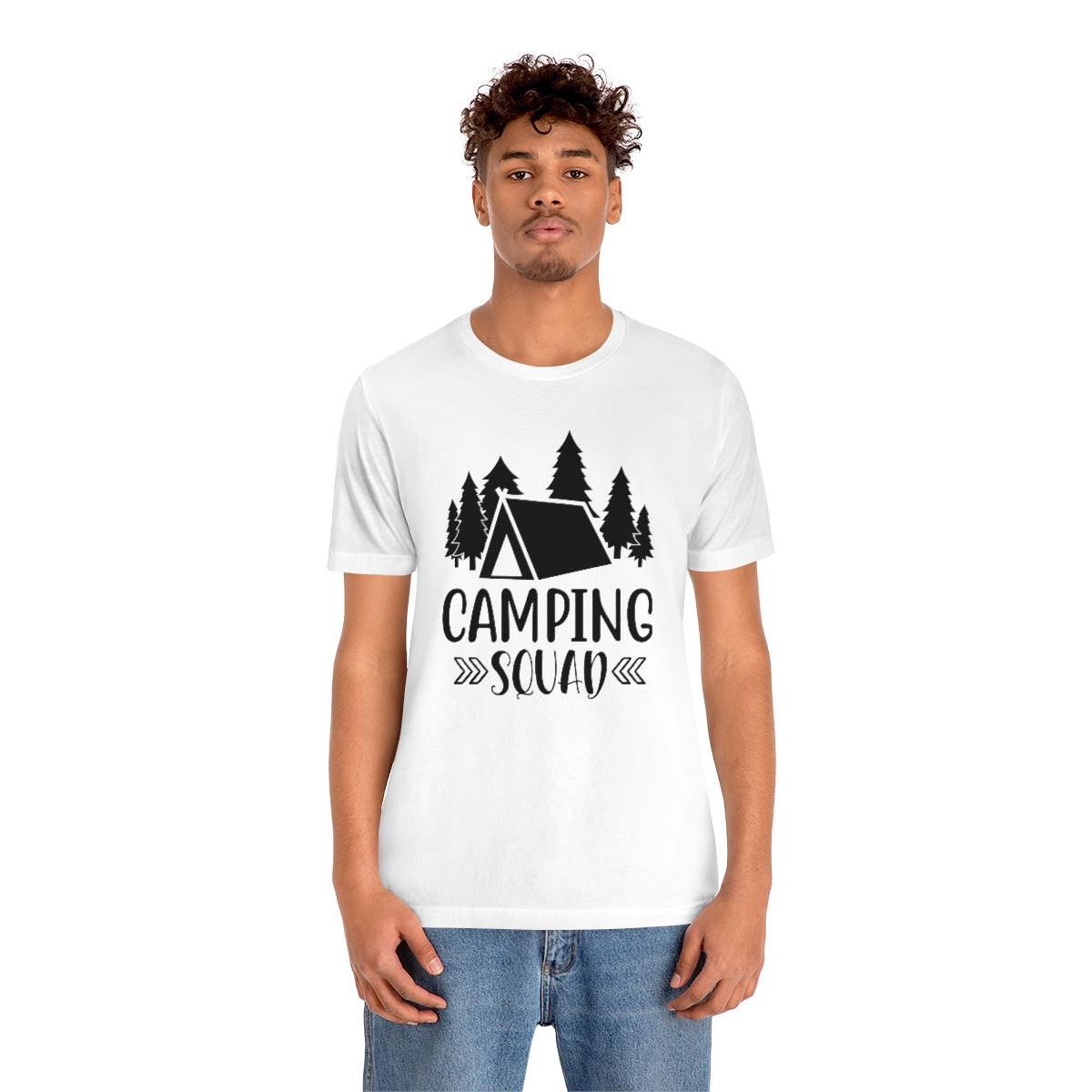 Camping Squad Unisex Jersey Short Sleeve Tee