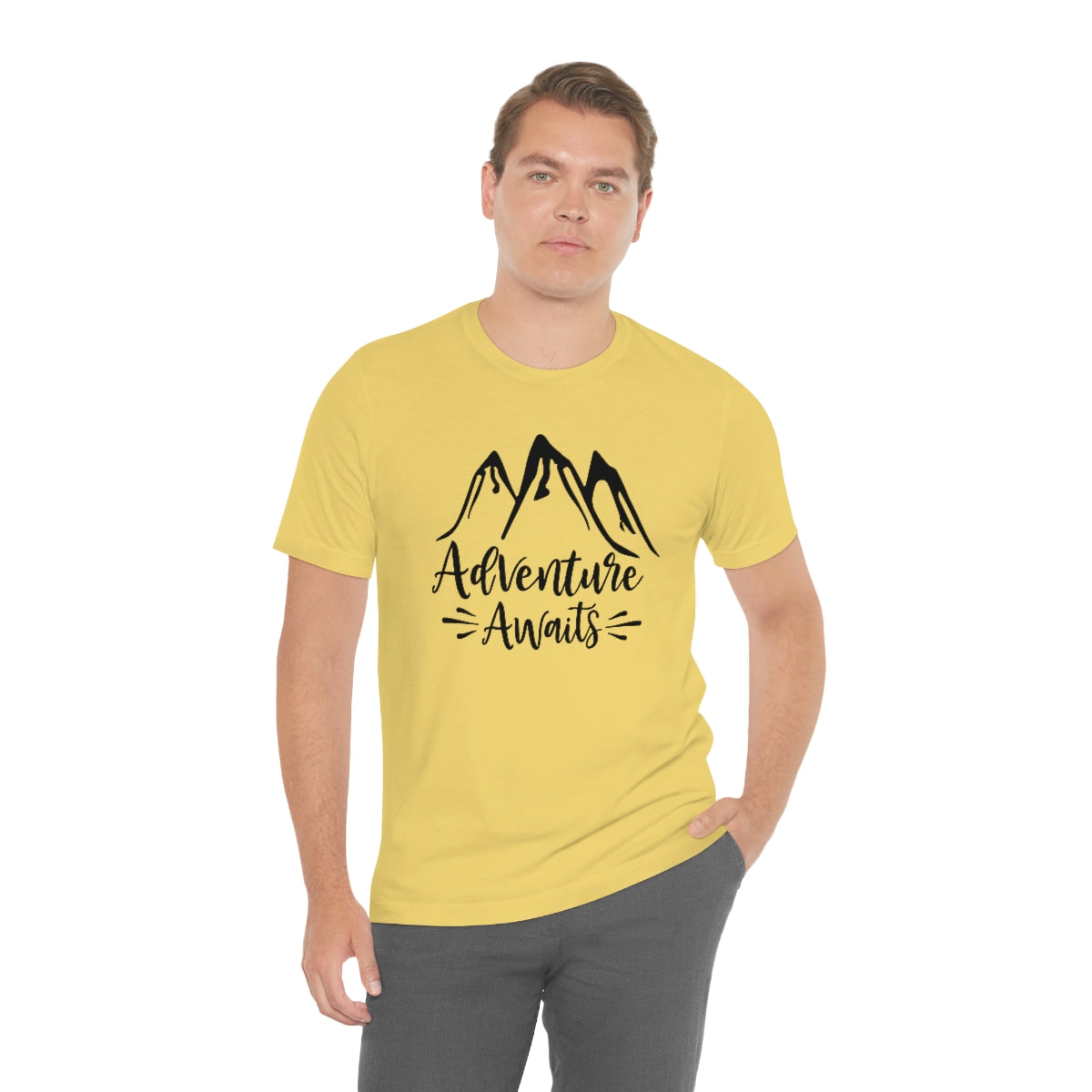 Adventure Awaits Unisex Jersey Short Sleeve Tee