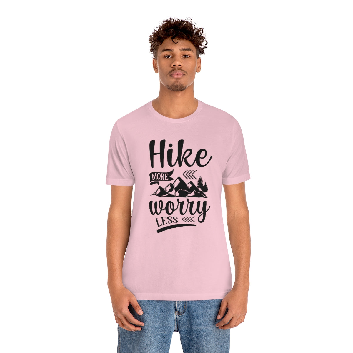 Hike More Worry Less Unisex Jersey Short Sleeve Tee