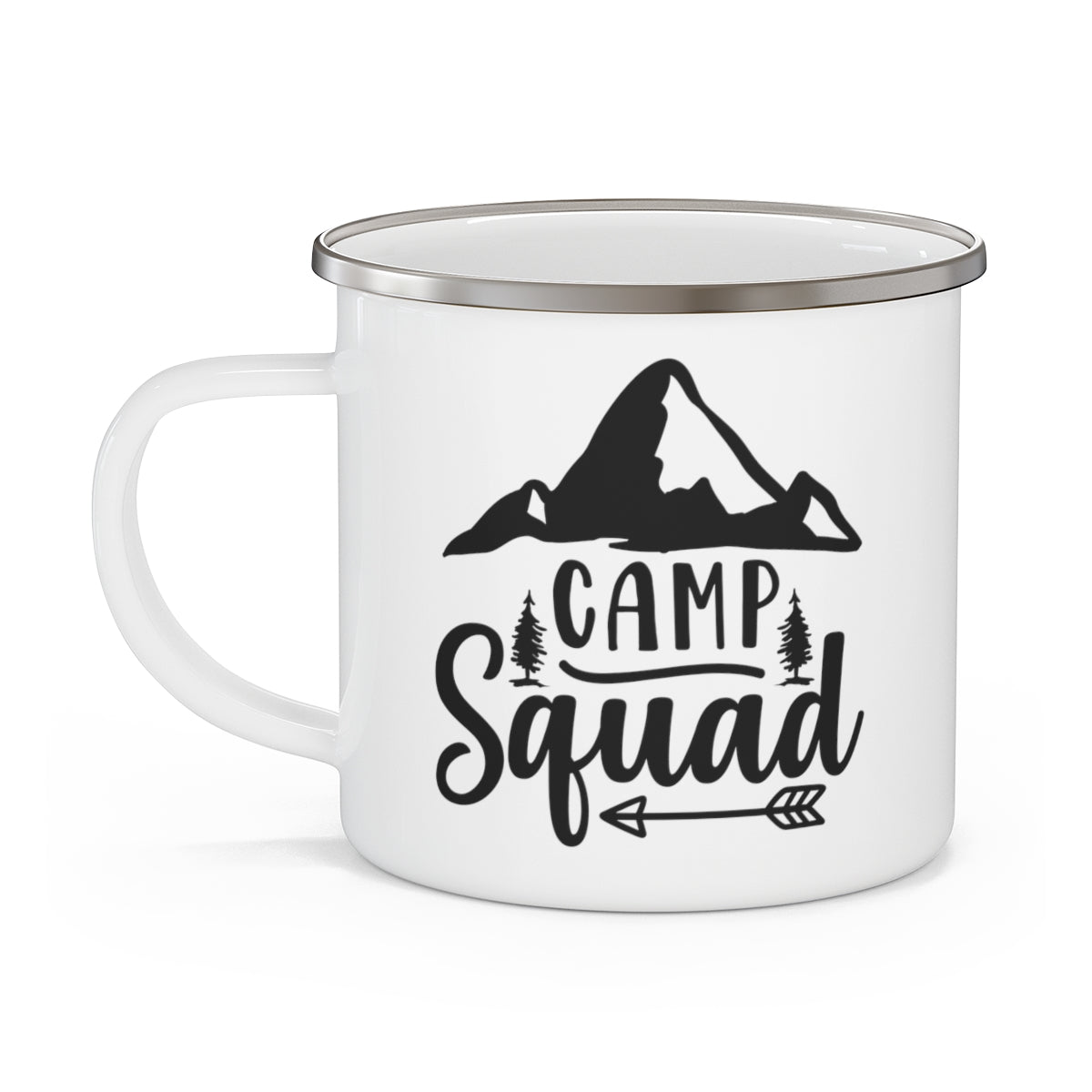 Camp Squad Enamel Camping Mug