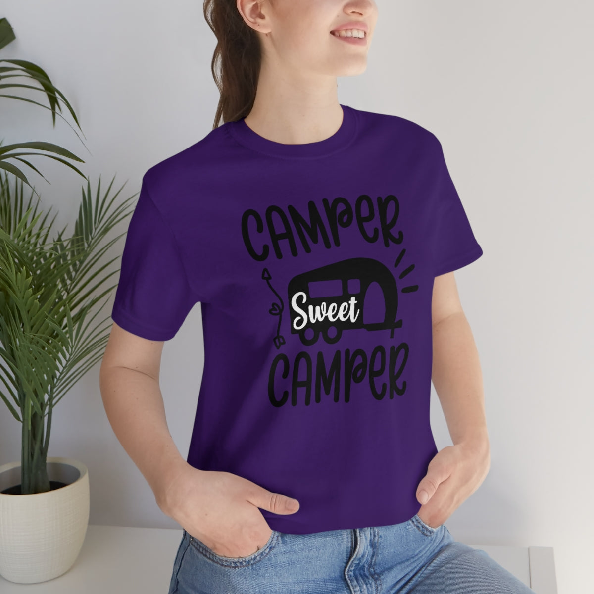 Camper Sweet Camper Unisex Jersey Short Sleeve Tee