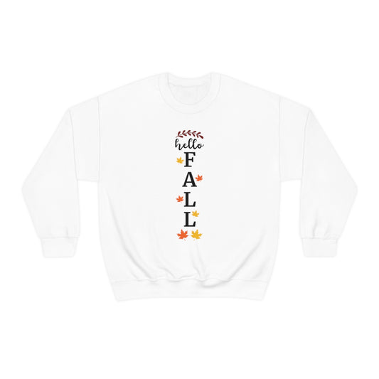 Hello Fall Unisex Heavy Blend™ Crewneck Sweatshirt