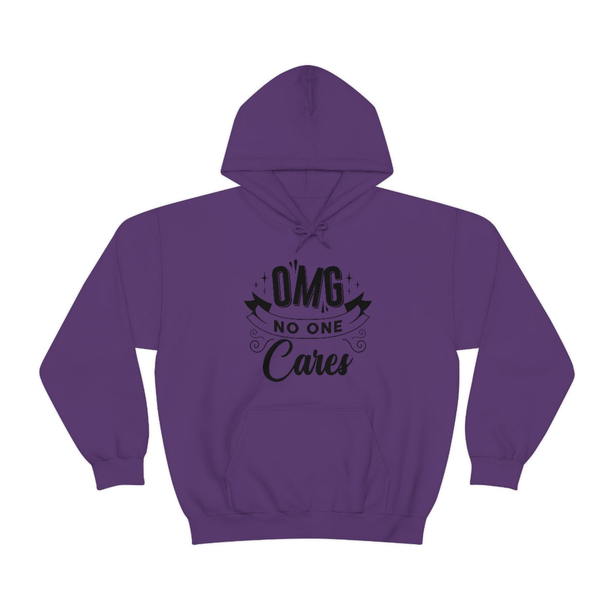 OMG No One Cares Unisex Heavy Blend™ Hooded Sweatshirt