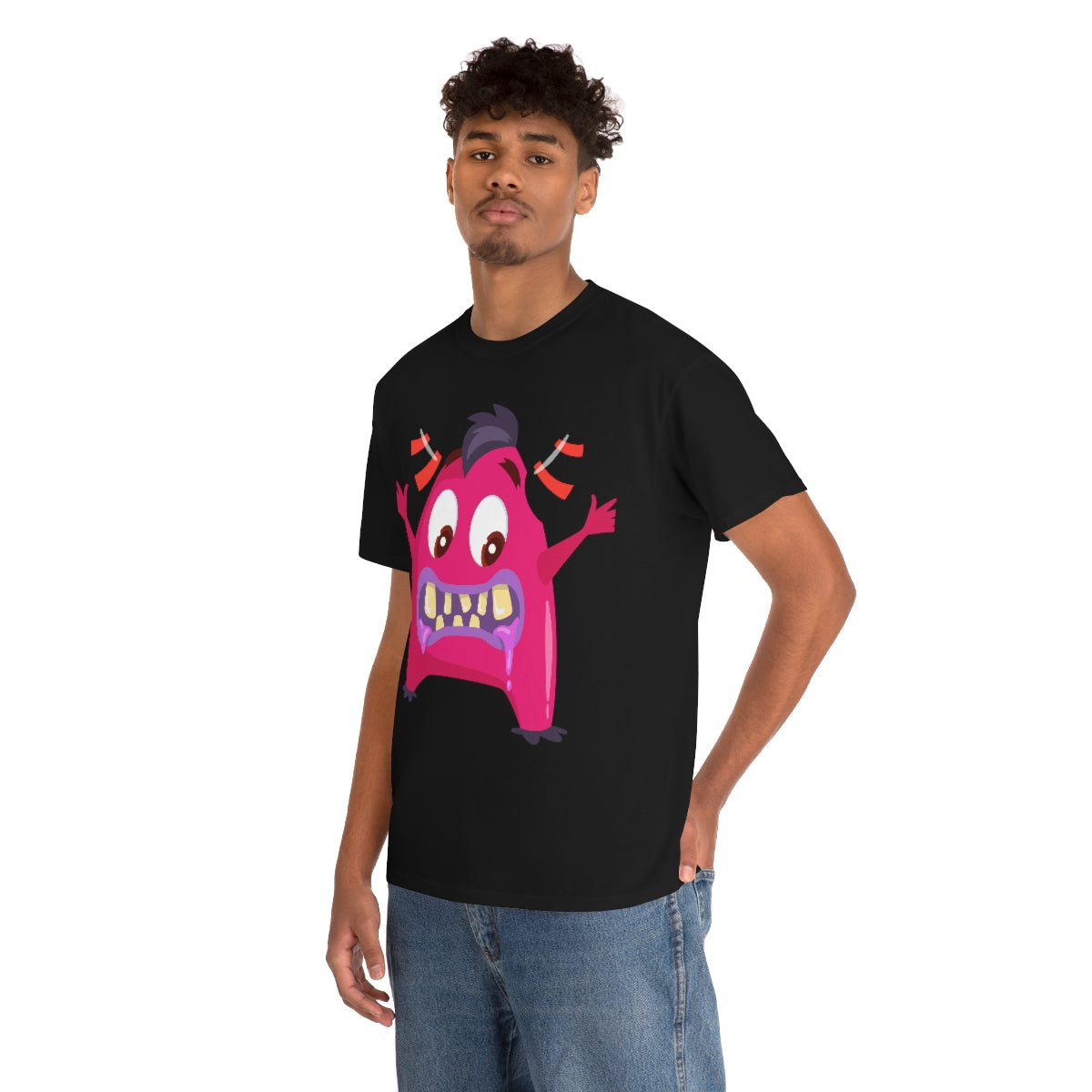 NFT Design Pink Monster Unisex Heavy Cotton Tee