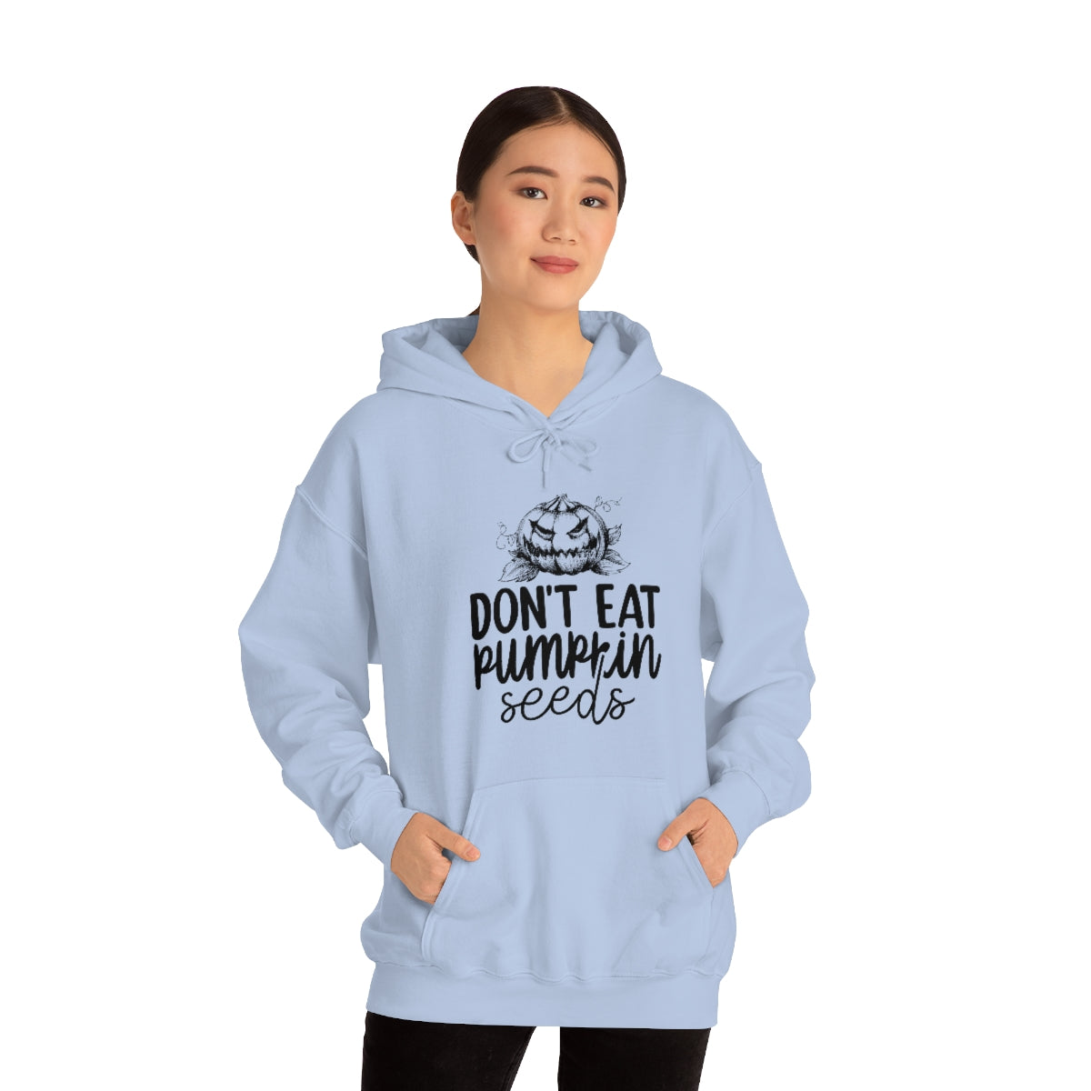 Don't Eat Pumpkin Seeds Unisex Heavy Blend™ Hooded Sweatshirt