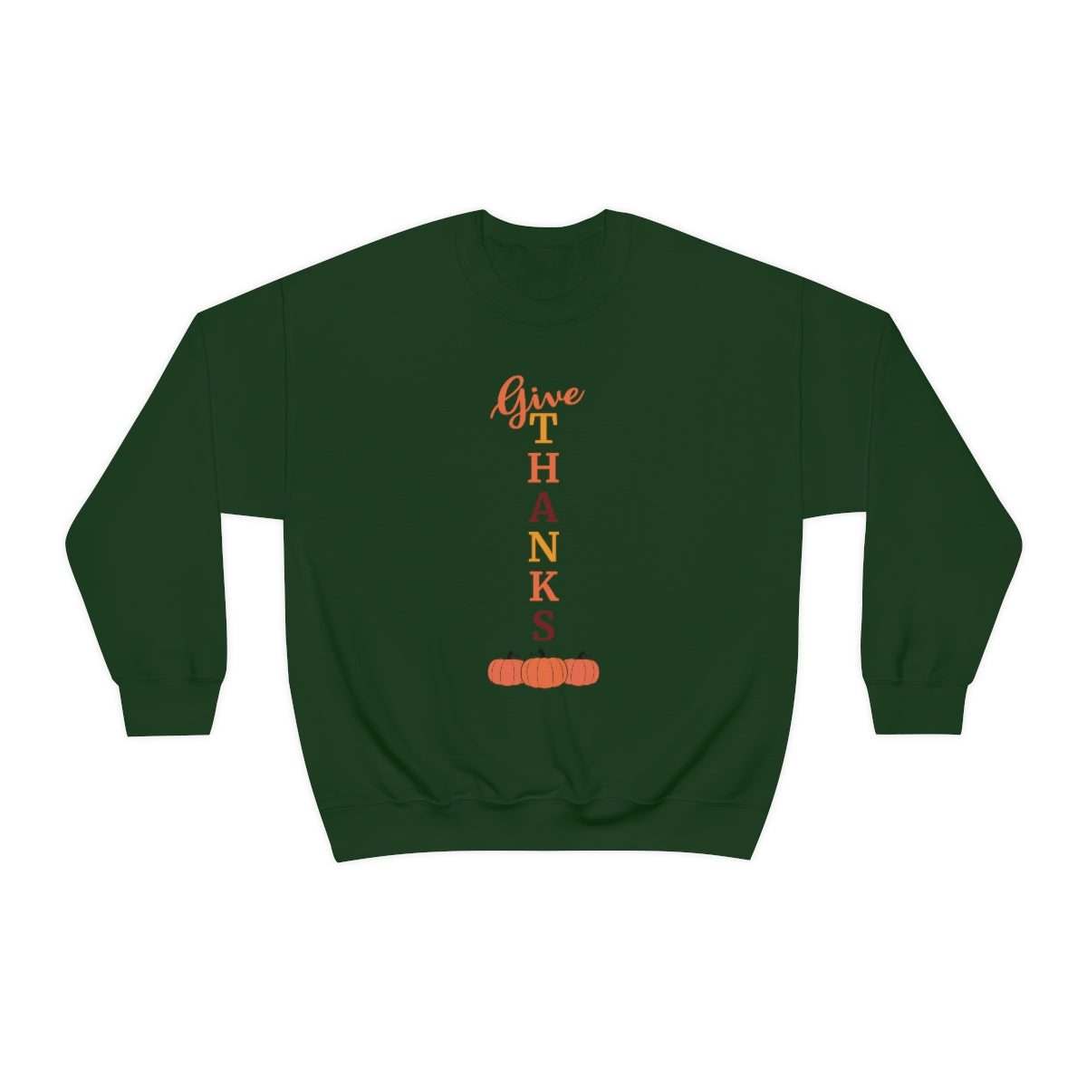 Give Thanks Unisex Heavy Blend™ Crewneck Sweatshirt