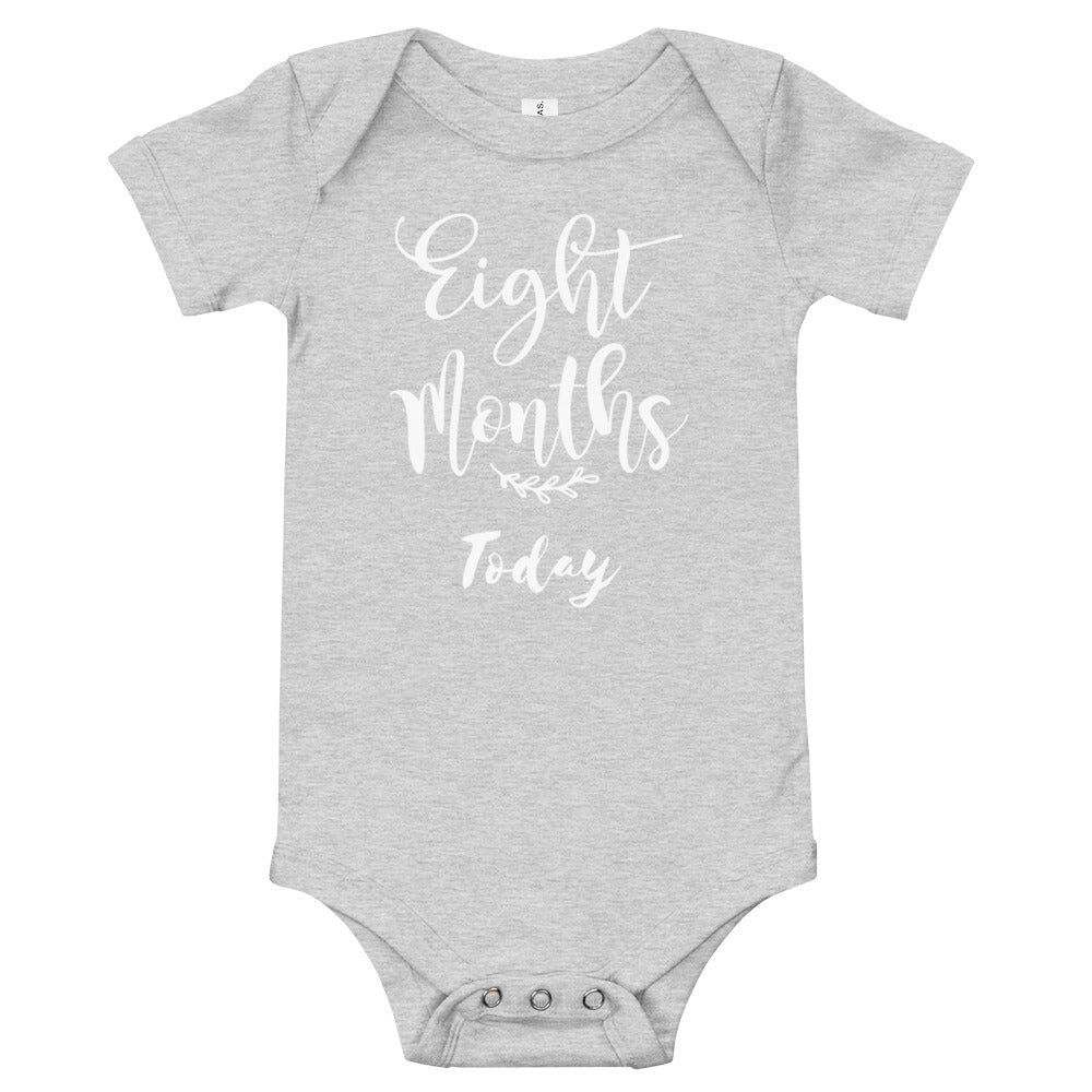 Eight Months Today Baby short sleeve one piece jumpsuit