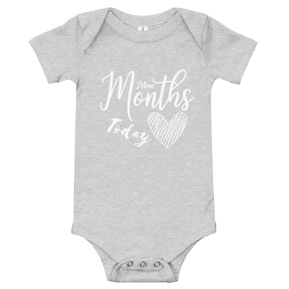 Nine Months today Baby short sleeve one piece jumpsuit