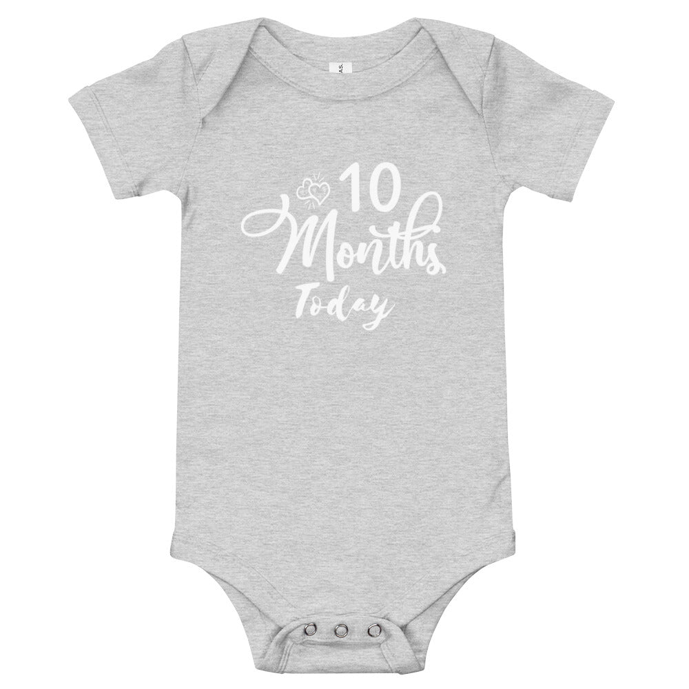 Ten Months Today Baby short sleeve one piece jumpsuit