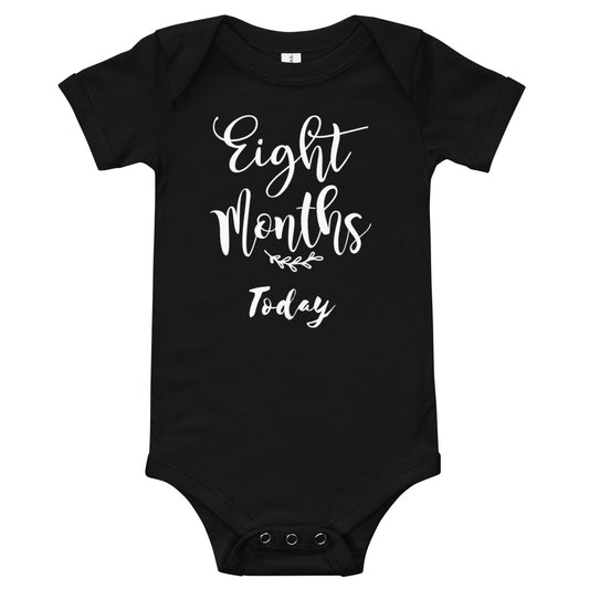 Eight Months Today Baby short sleeve one piece jumpsuit