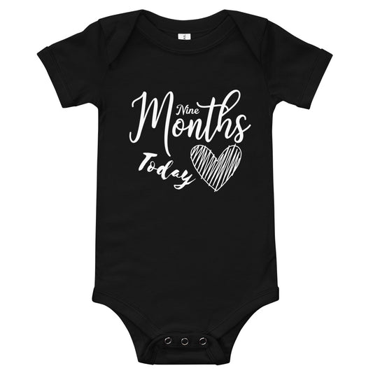 Nine Months today Baby short sleeve one piece jumpsuit