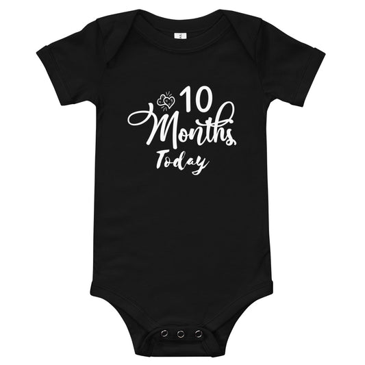 Ten Months Today Baby short sleeve one piece jumpsuit