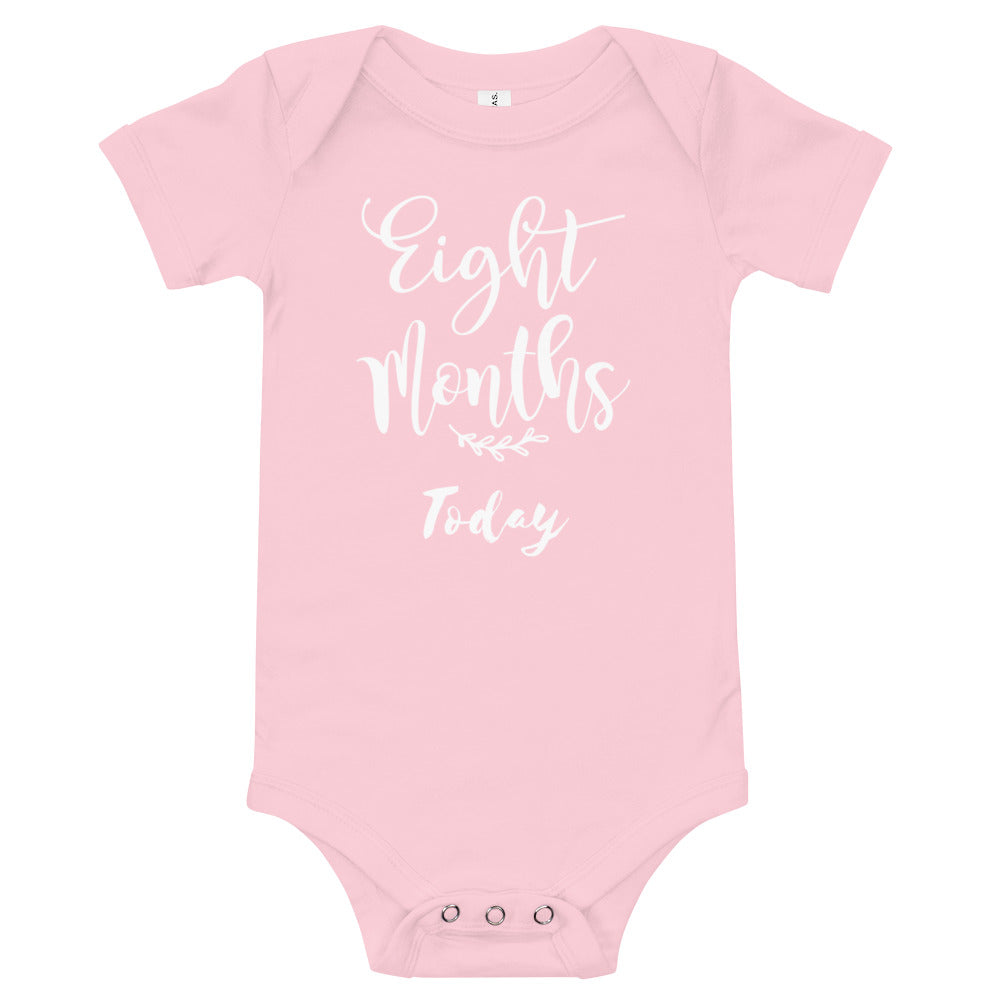 Eight Months Today Baby short sleeve one piece jumpsuit