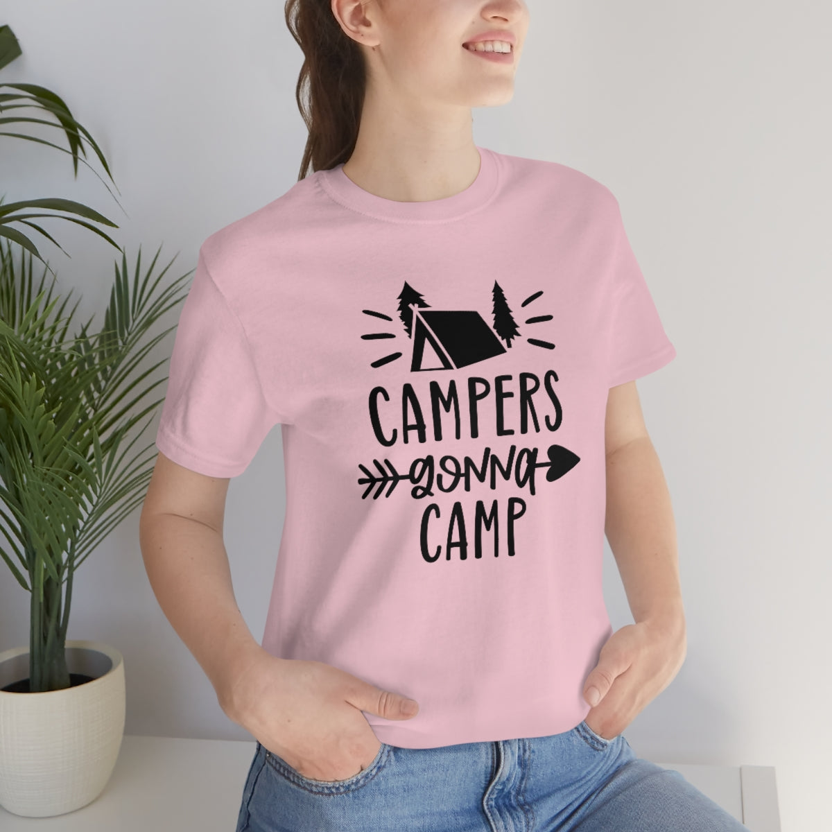 Campers Gonna Camp Unisex Jersey Short Sleeve Tee