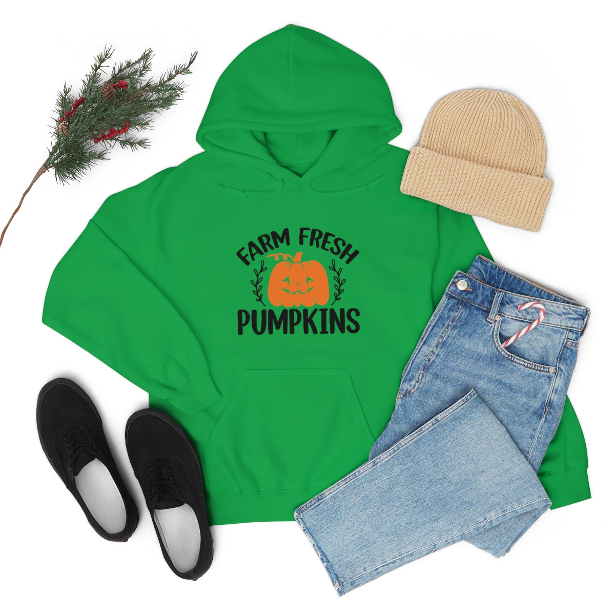 Farm Fresh Pumpkins Unisex Heavy Blend™ Hooded Sweatshirt