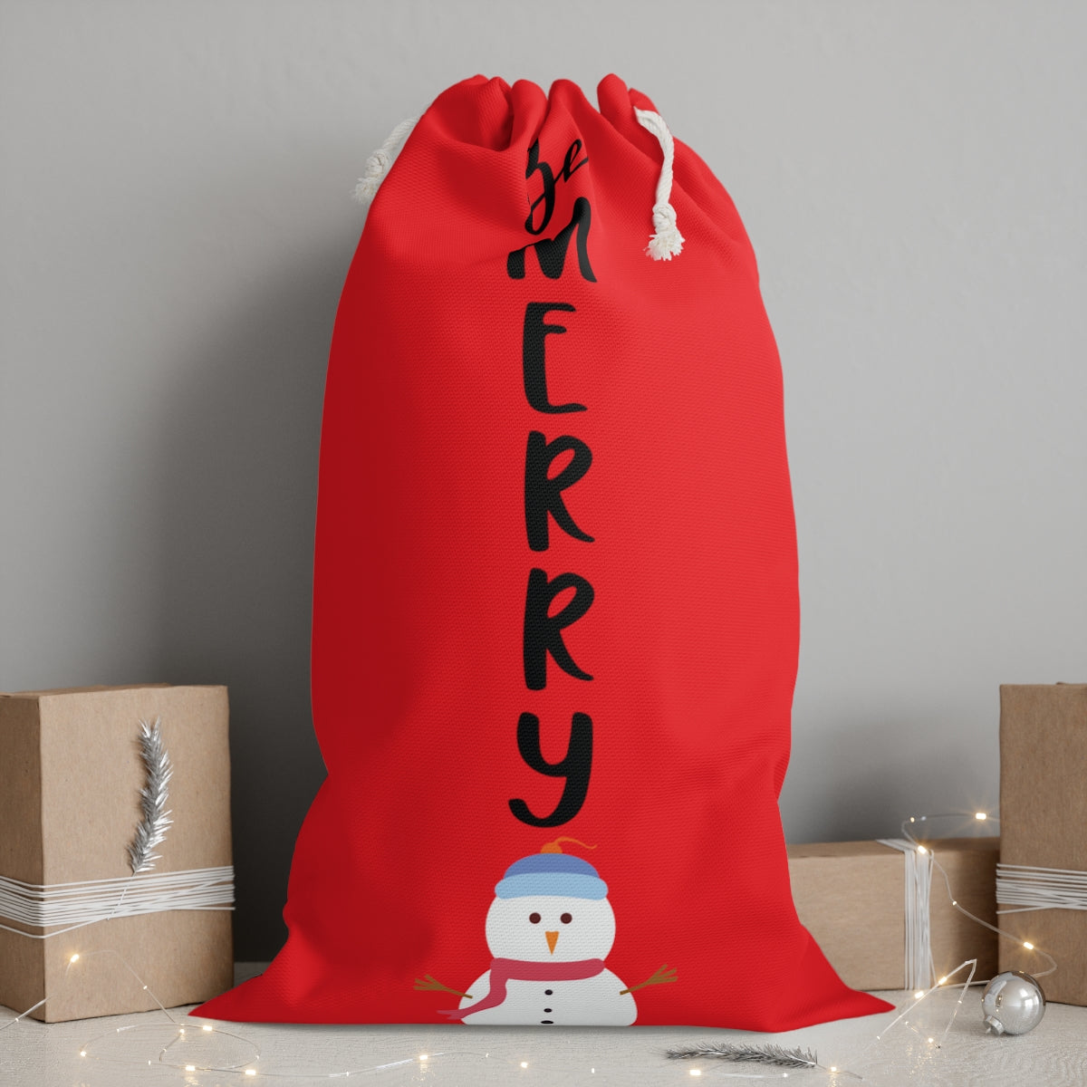 Be Merry Santa Sack