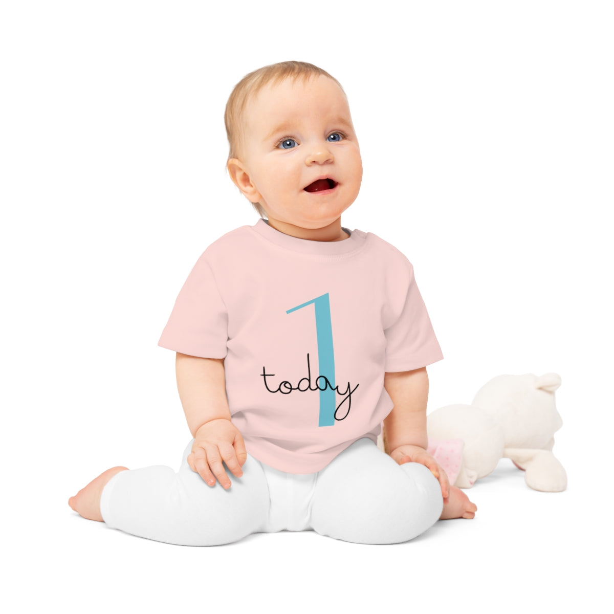 1 Today (Blue) Birthday Baby T-Shirt